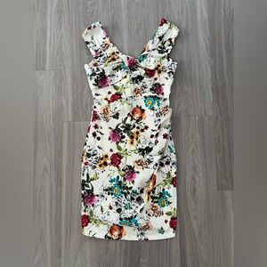 Curves Memory floral dress size large